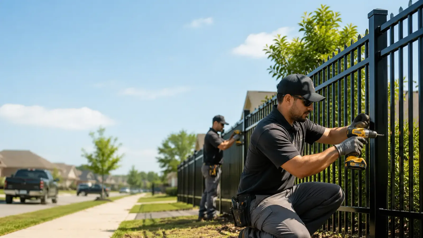 Metal Fence Installation in El Campo, TX